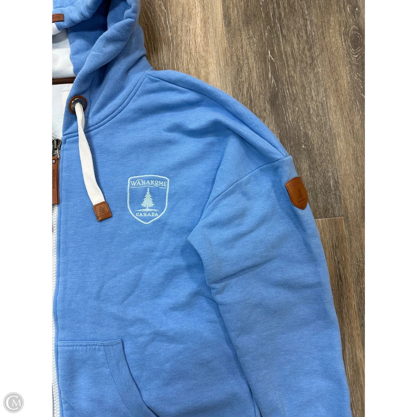 Sweatshirt Hoodie By Wanakome In Blue, Size: M