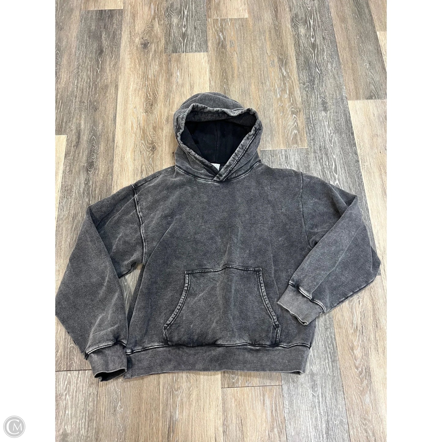 Sweatshirt Hoodie By Tna In Grey, Size: L