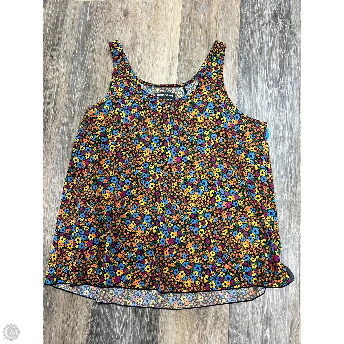 Tank Top By Toad & Co In Floral Print, Size: M