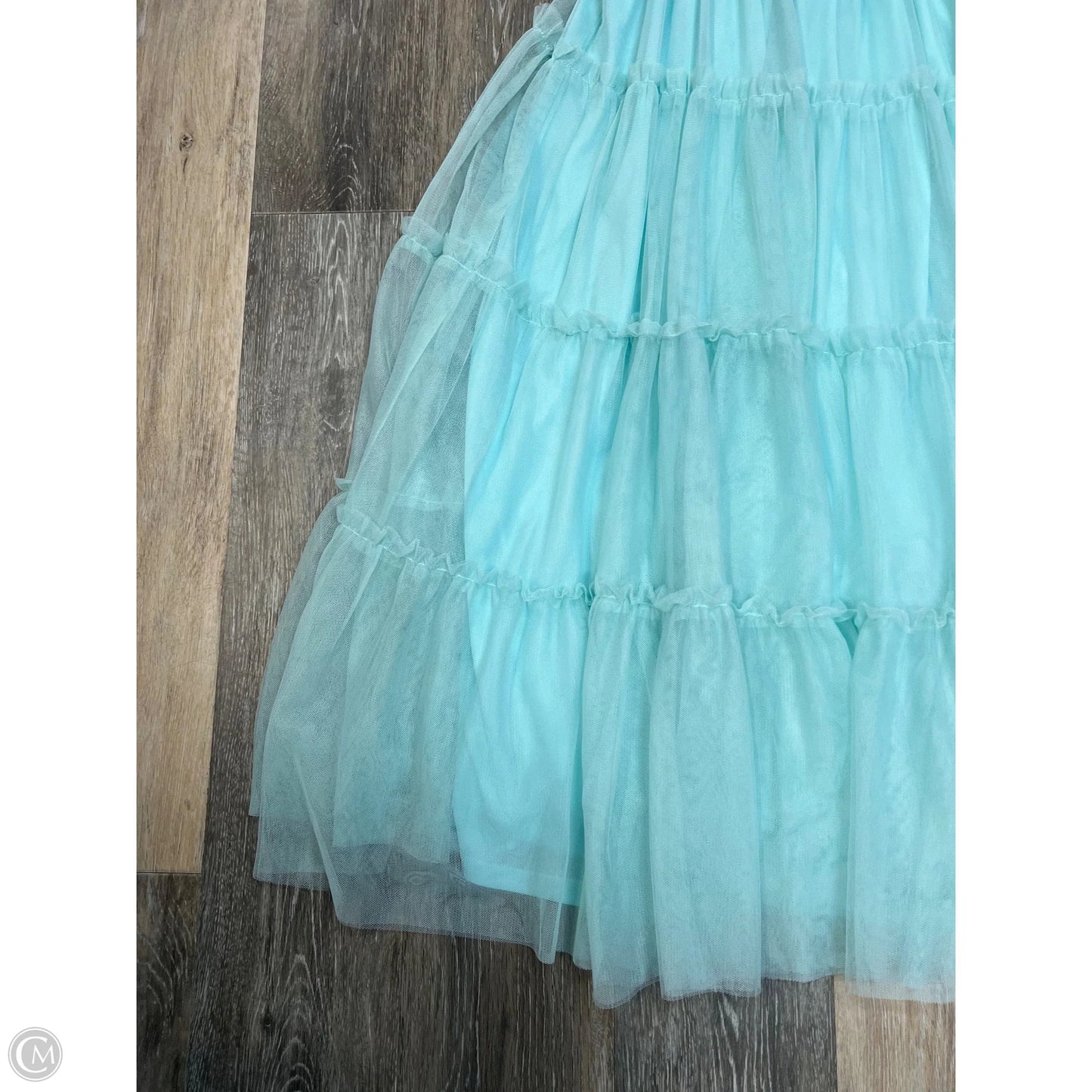 -Dress Casual Maxi By Flying Tomato In Blue, Size: S