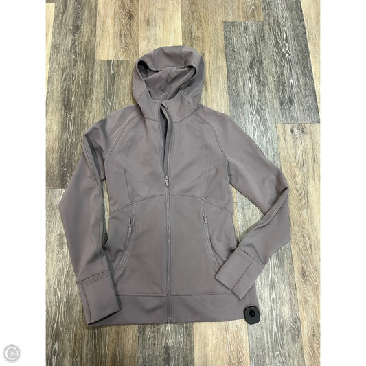 Athletic Jacket By Lululemon In Mauve, Size: 8
