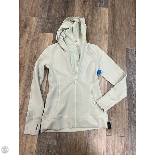 Athletic Jacket By Lululemon In Green, Size: 8