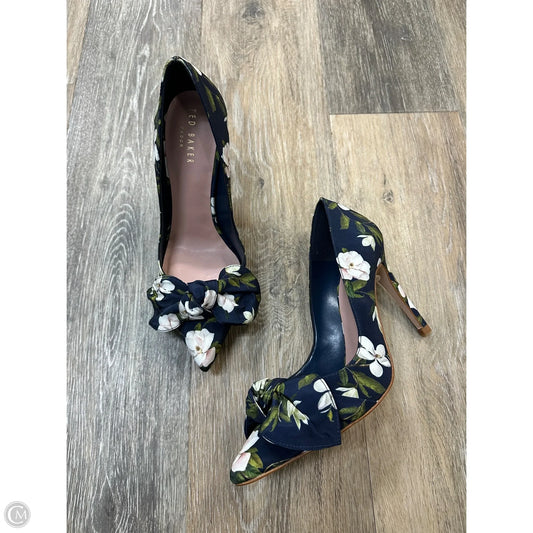 Shoes Heels Stiletto By Ted Baker In Floral Print, Size: 7