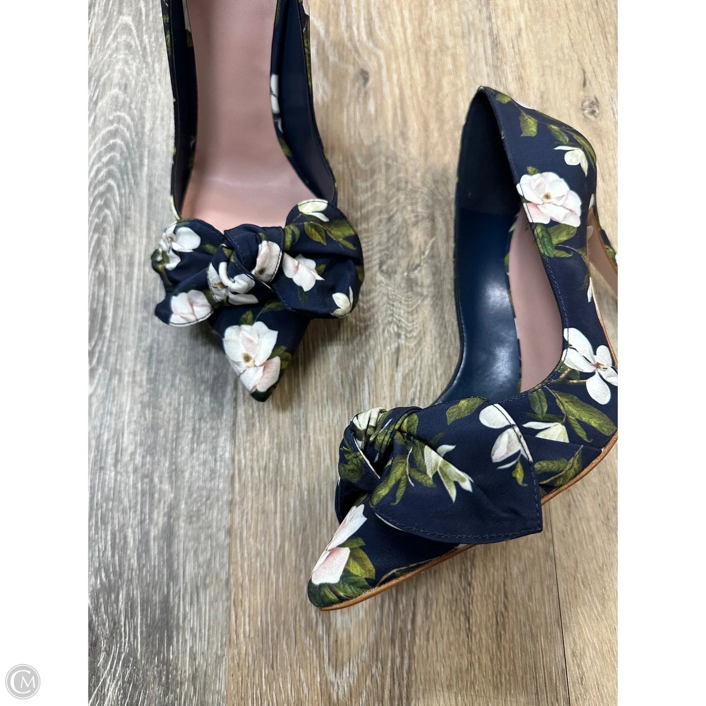 Shoes Heels Stiletto By Ted Baker In Floral Print, Size: 7