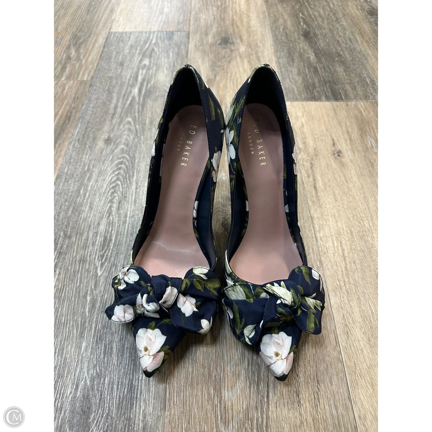 Shoes Heels Stiletto By Ted Baker In Floral Print, Size: 7