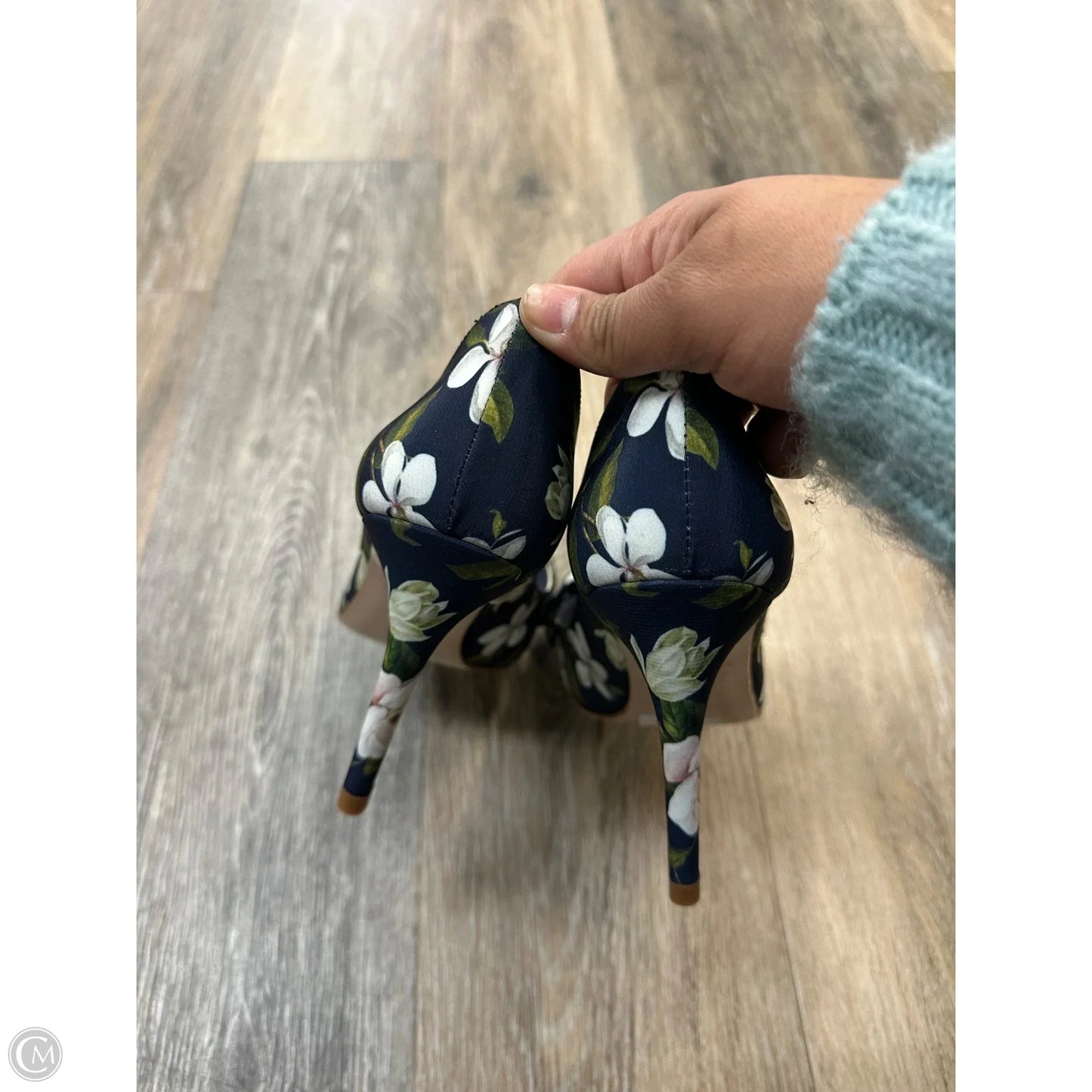 Shoes Heels Stiletto By Ted Baker In Floral Print, Size: 7