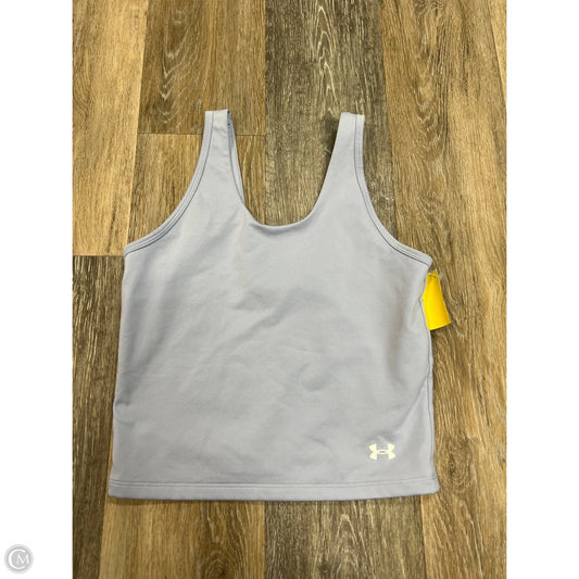 Athletic Tank Top By Under Armour In Blue, Size: S