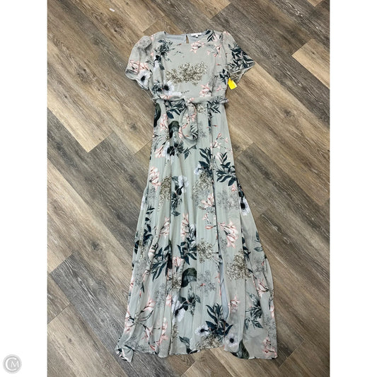 - Dress Casual Maxi By Baltic Born In Floral Print, Size: L