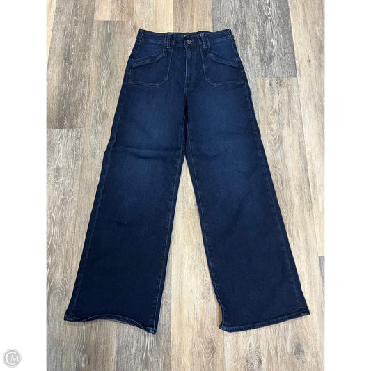 Jeans Wide Leg By Paige In Blue Denim, Size: 4/27