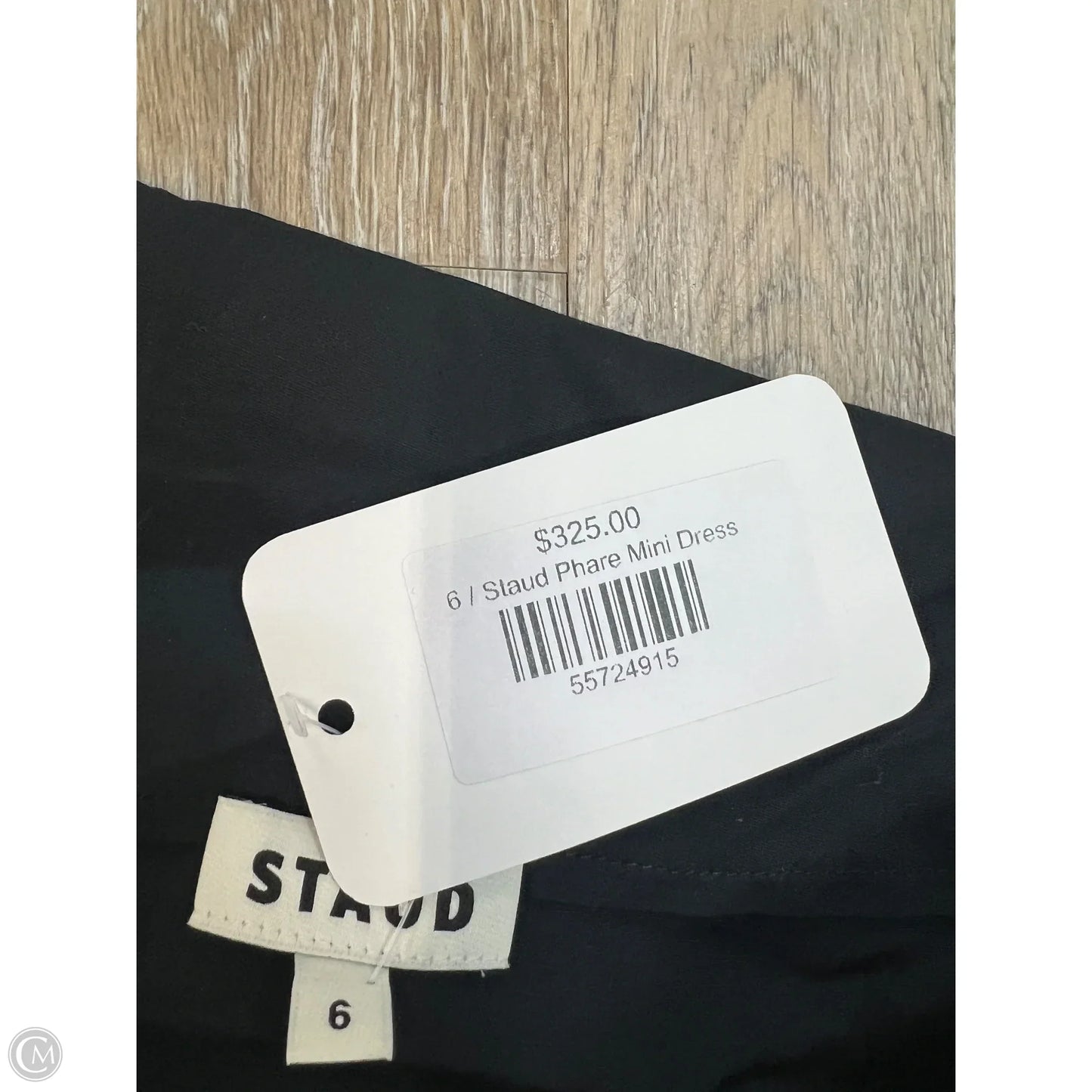 Dress Designer By Staud In Black, Size: 6