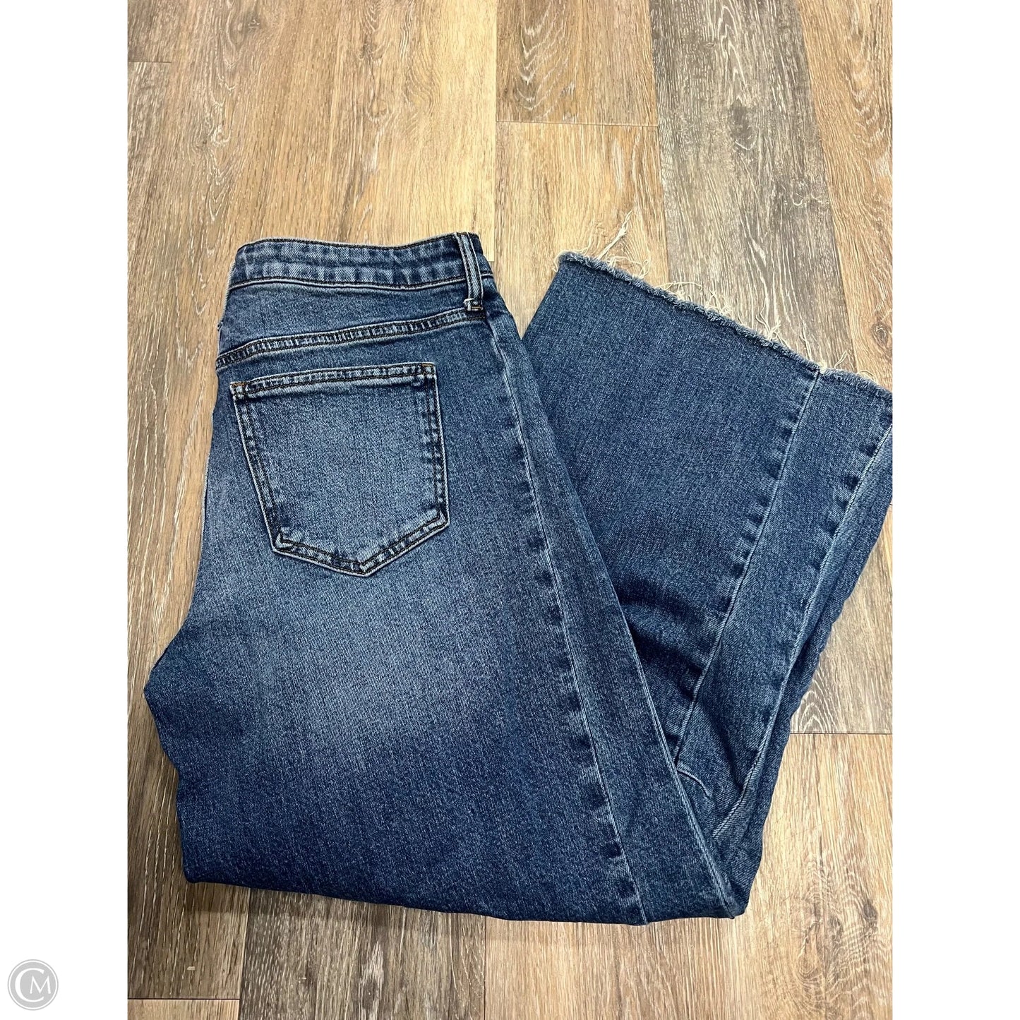 Jeans Wide Leg By Kut In Blue Denim, Size: 8