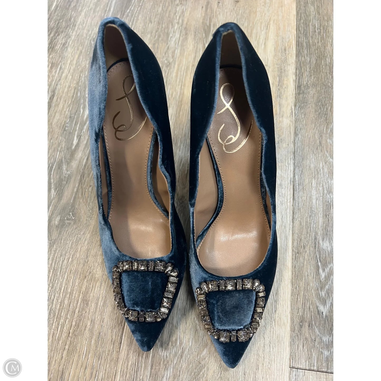 Shoes Heels Stiletto By Sam Edelman In Navy, Size: 7