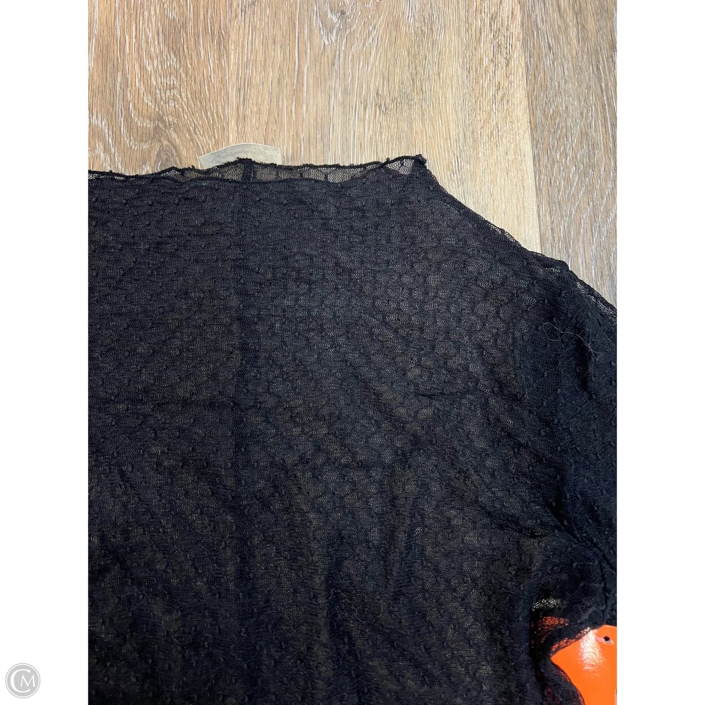 Top Long Sleeve By Free People In Black, Size: S