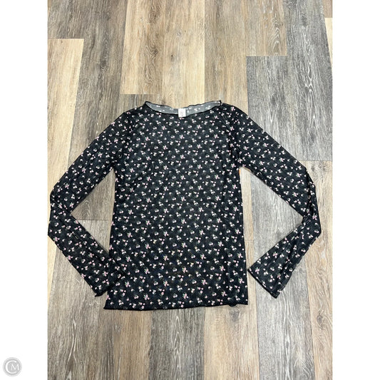 Top Long Sleeve By Like Love In Floral Print, Size: 1x
