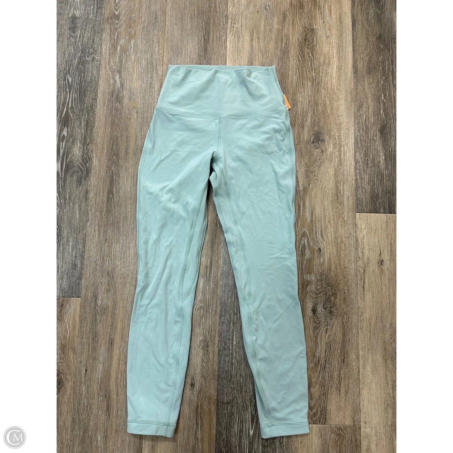 Athletic Leggings By Lululemon In Blue, Size: 4