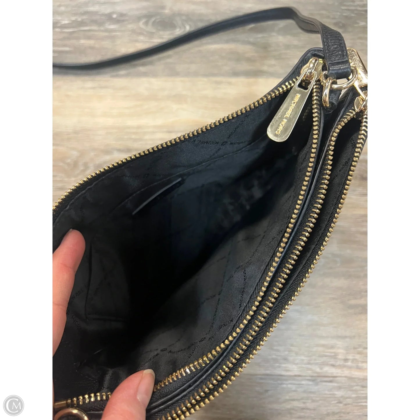 Crossbody Designer By Michael Kors, Size: Medium