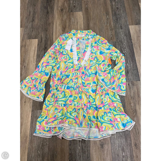 Dress Casual Short By Kenny Flowers In Tie Dye Print, Size: Xl