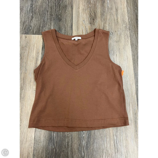 Tank Top By Z Supply In Brown, Size: Xs