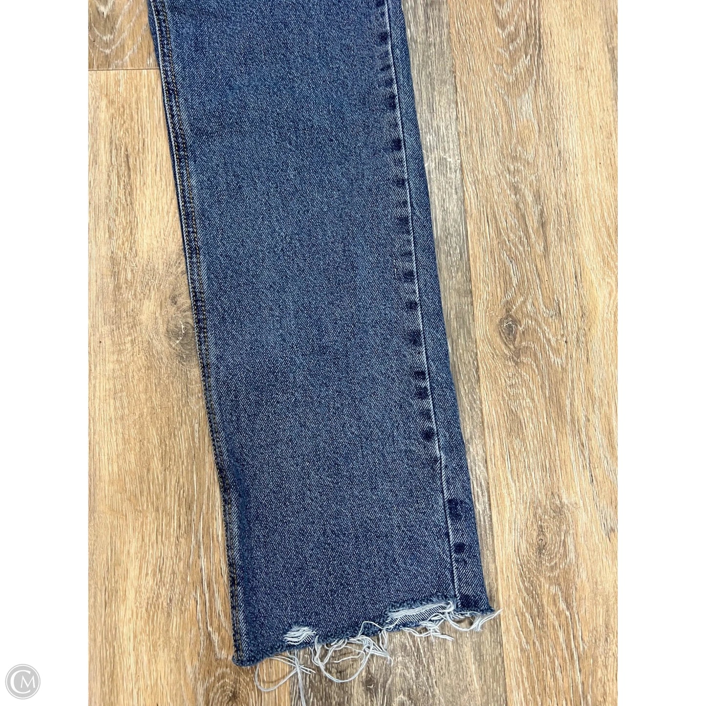 Jeans Straight By KHY In Blue Denim, Size: 4/27