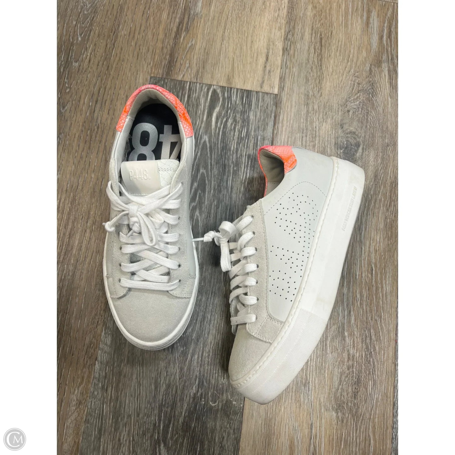 Shoes Sneakers By P448 In White, Size: 6