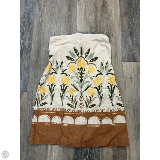 Dress Casual Short By Abercrombie And Fitch In Cream, Size: L Tall