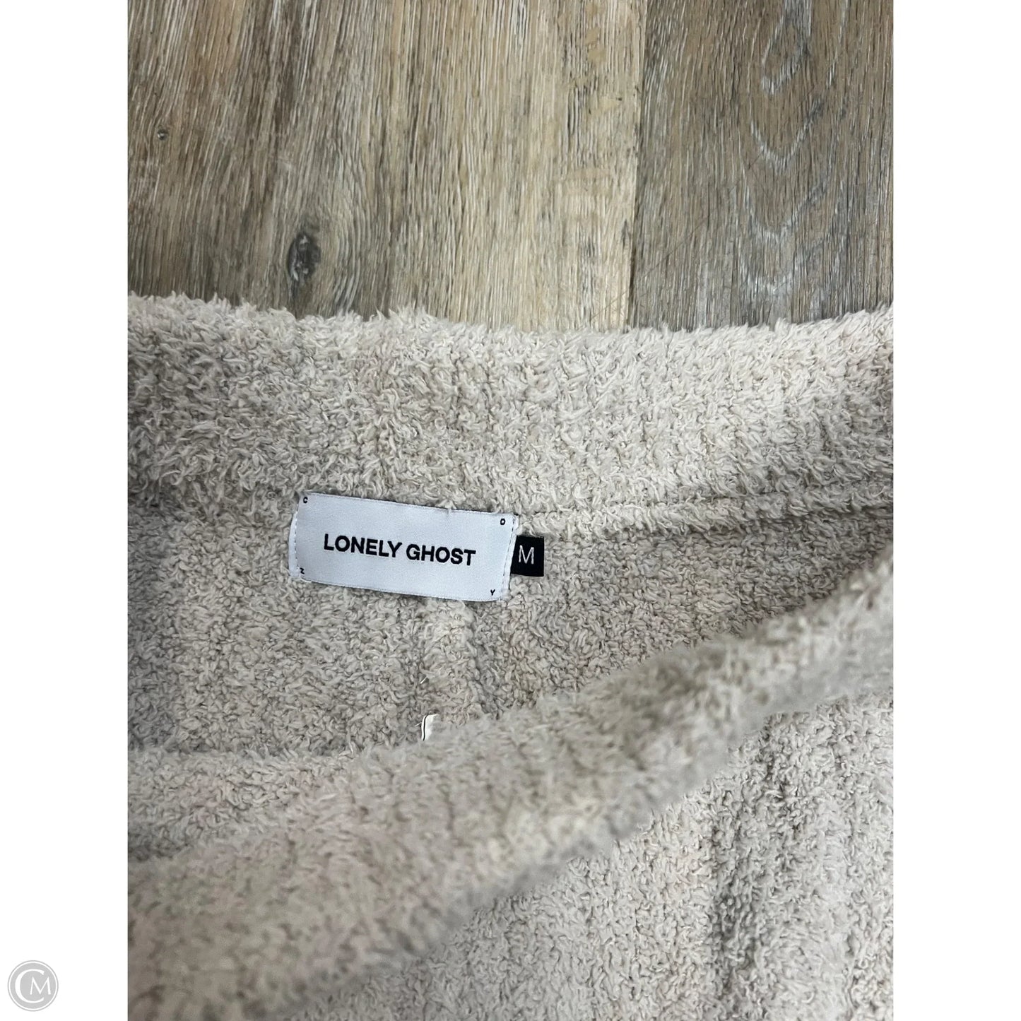 Shorts Lounge By Lonely Ghost In Cream, Size: M