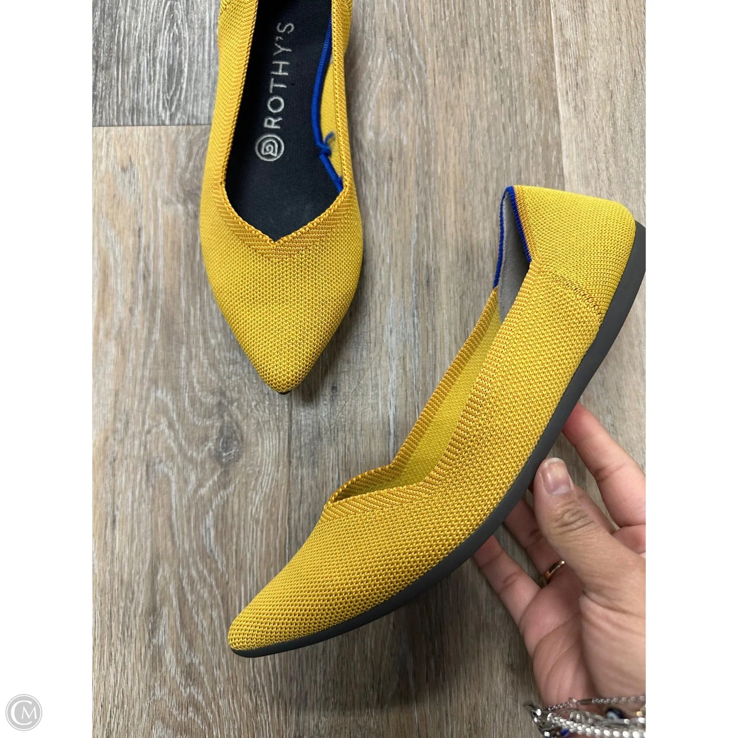 Shoes Flats By Rothys In Yellow, Size: 8.5