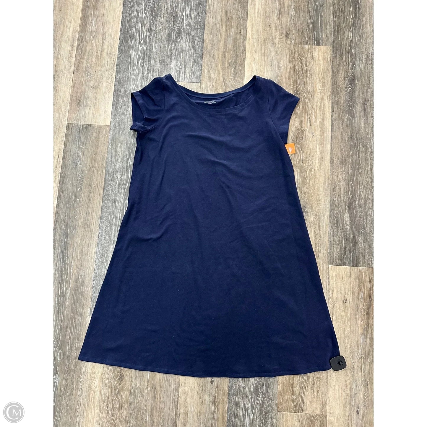 -Dress Casual Midi By Eileen Fisher In Navy, Size: Xl