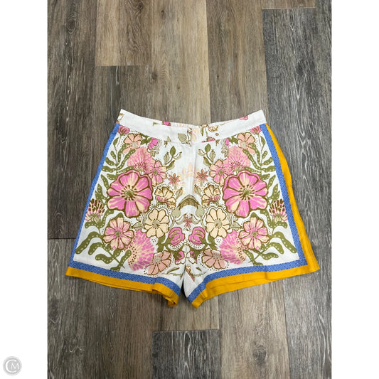 Shorts By Skies Are Blue In Floral Print, Size: M