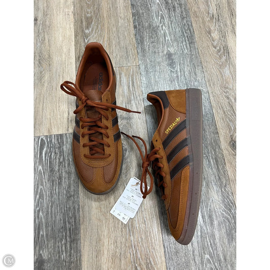 Shoes Sneakers By Adidas In Tan, Size: 9