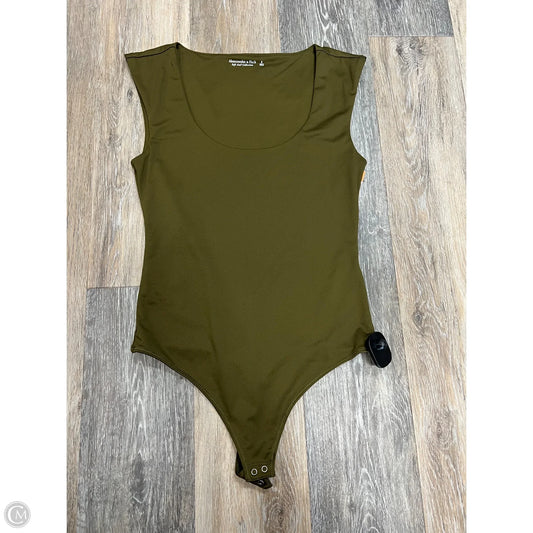 Bodysuit By Abercrombie And Fitch In Green, Size: S