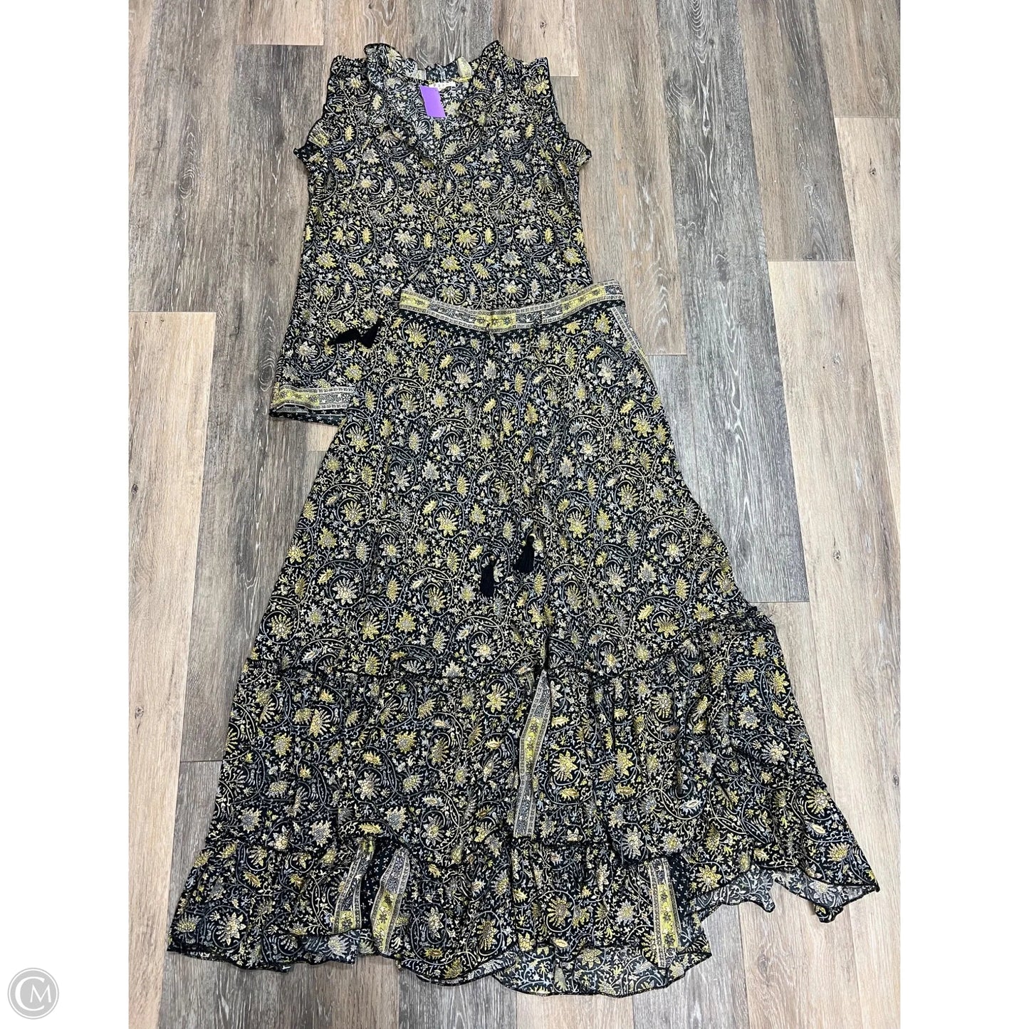 Dress Set 2pc By Paani In Black, Size: M
