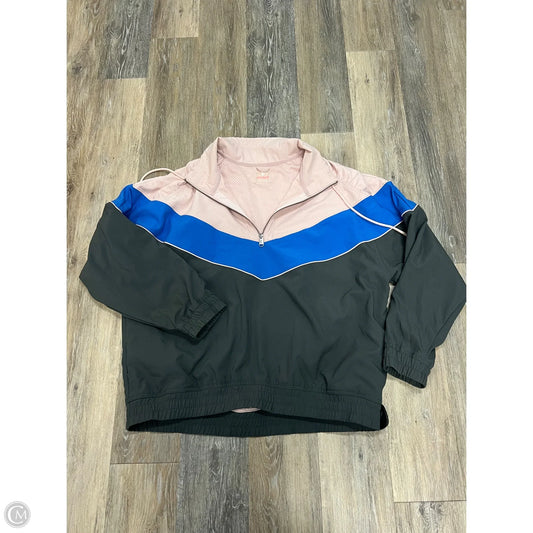 Jacket Windbreaker By Free People In Pink, Size: L
