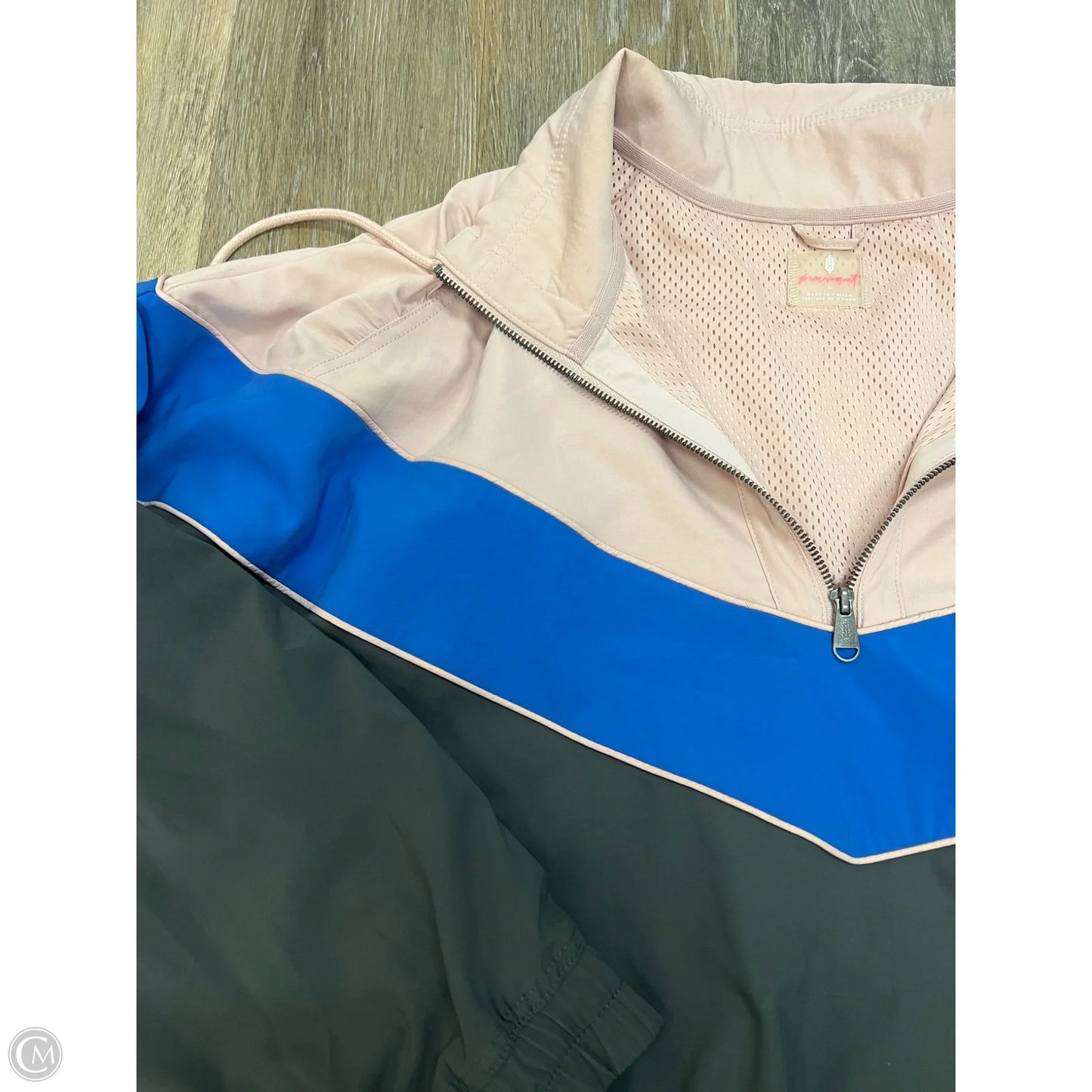 Jacket Windbreaker By Free People In Pink, Size: L