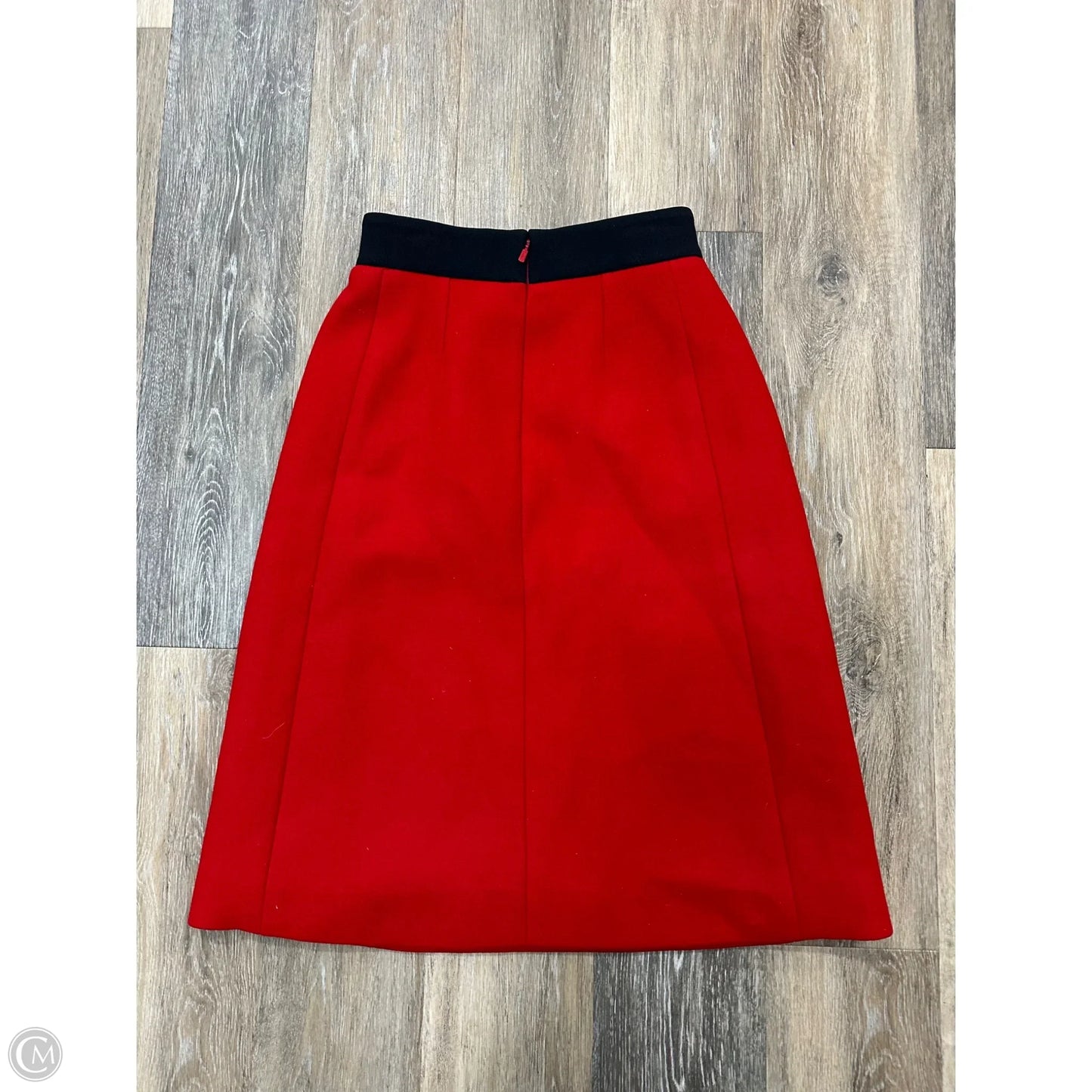 Skirt Luxury Designer By Chloe In Red, Size: S