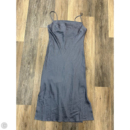 Dress Party Midi By Express In Blue, Size: M