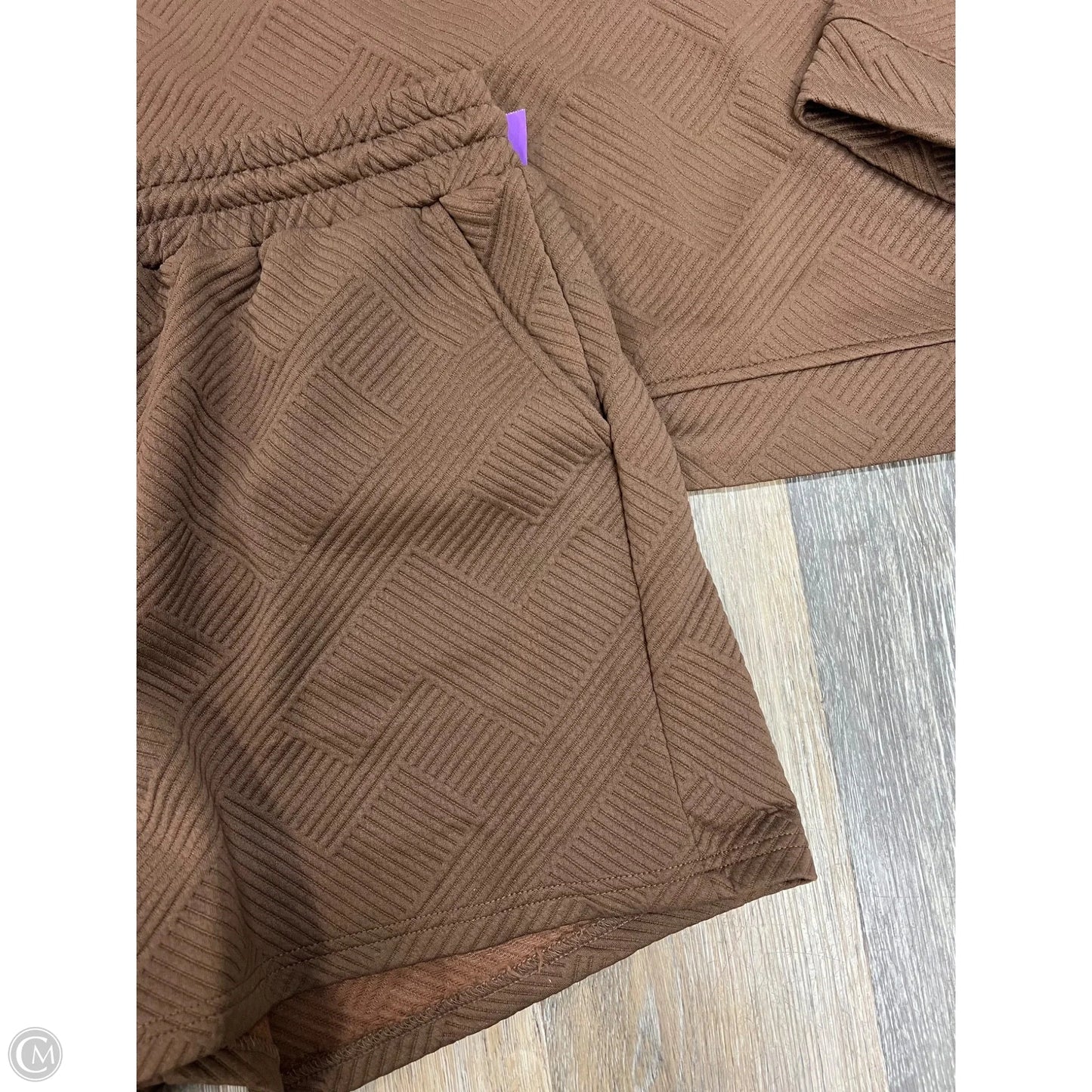 Lounge Set Shorts By Clothes Mentor In Brown, Size: Xxl