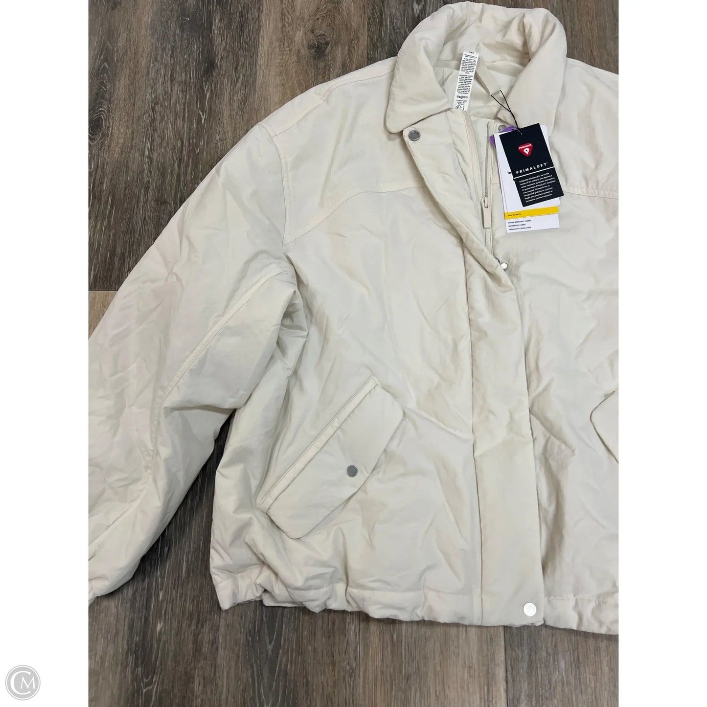 Jacket Puffer & Quilted By Lululemon In White, Size: Xl