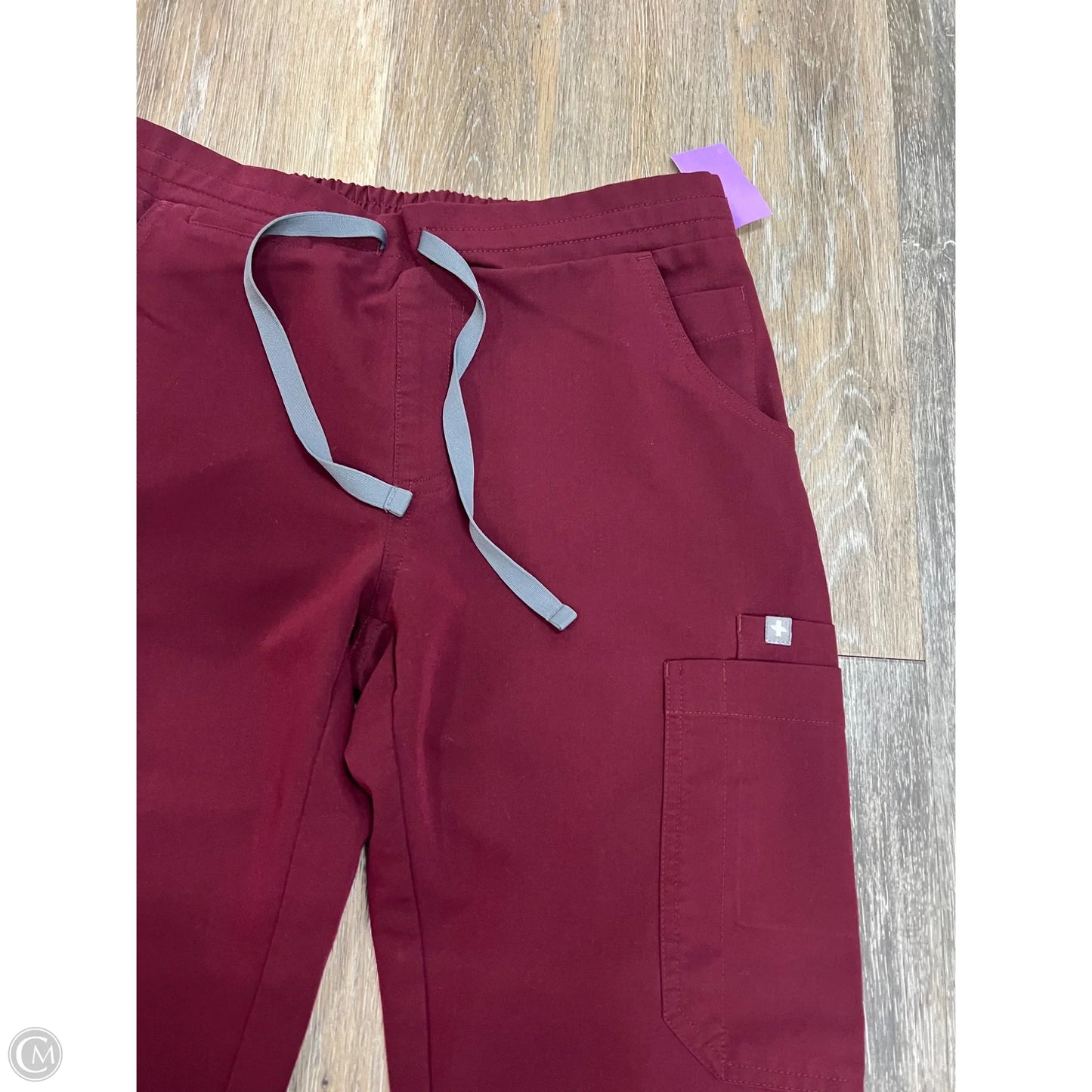 Scrub Pants By Figs In Red, Size: Xs