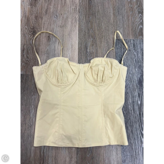 Top Sleeveless By We Wore What In Yellow, Size: 2
