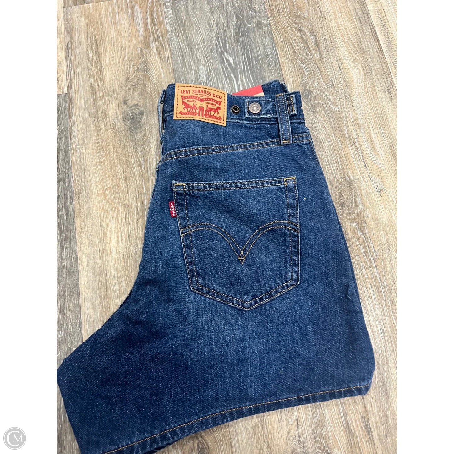 Shorts By Levis In Blue Denim, Size: 4/27