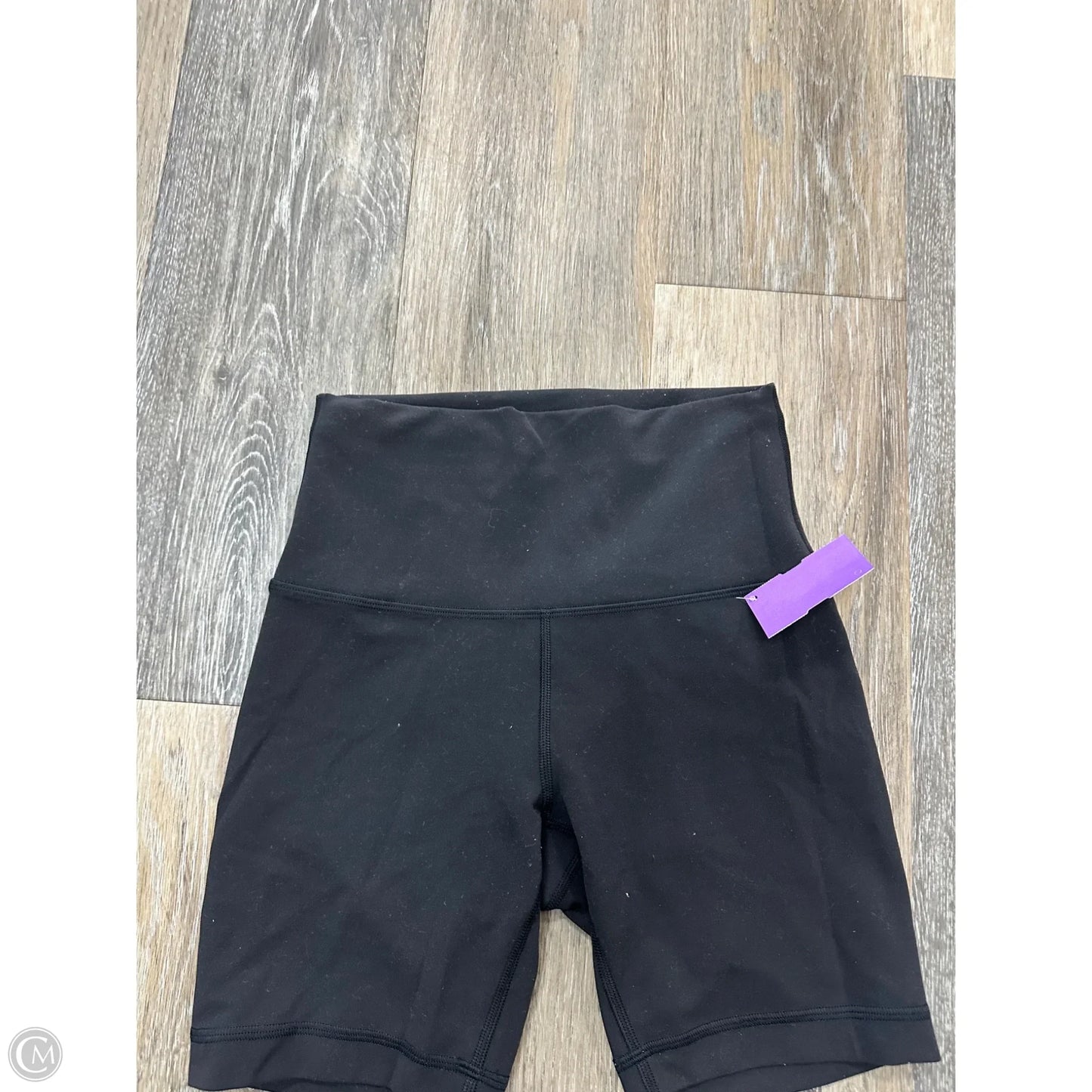 Athletic Shorts By Lululemon In Black, Size: 4