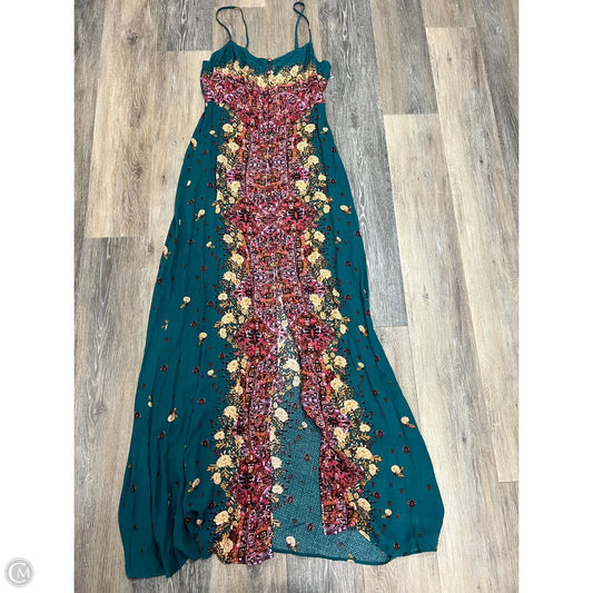 Dress Casual Maxi By Free People In Teal, Size: S