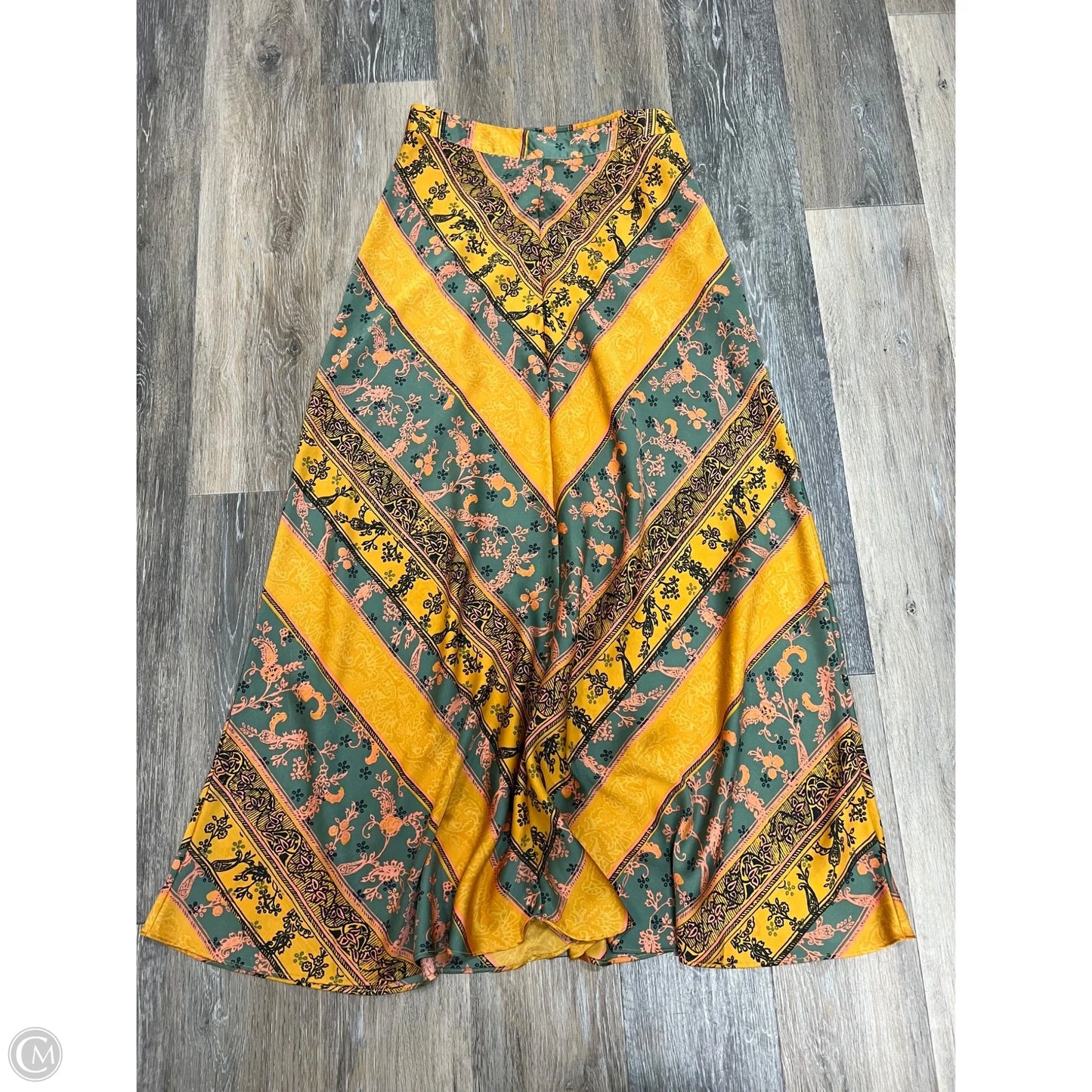 Skirt Maxi By Free People In Yellow, Size: 2