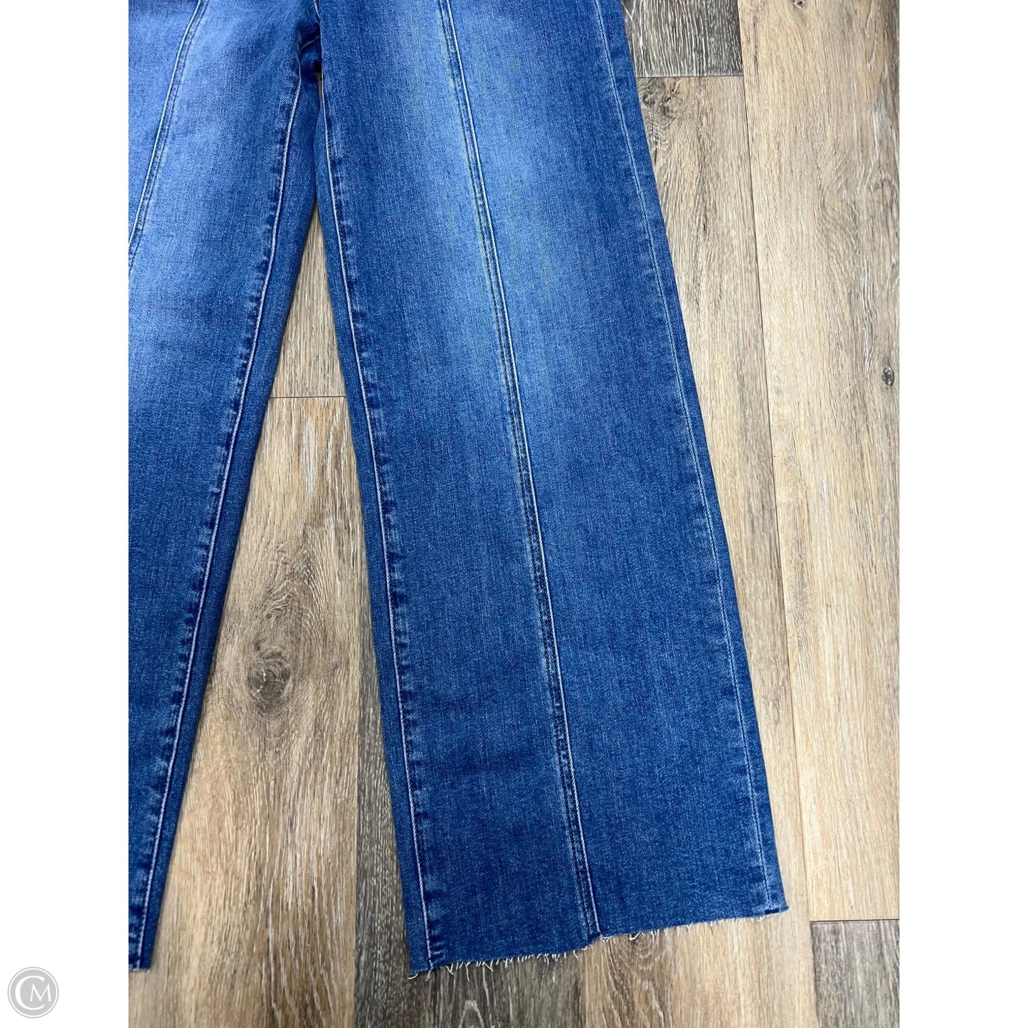 Jeans Straight By BAYEAS In Blue Denim, Size: 4/27
