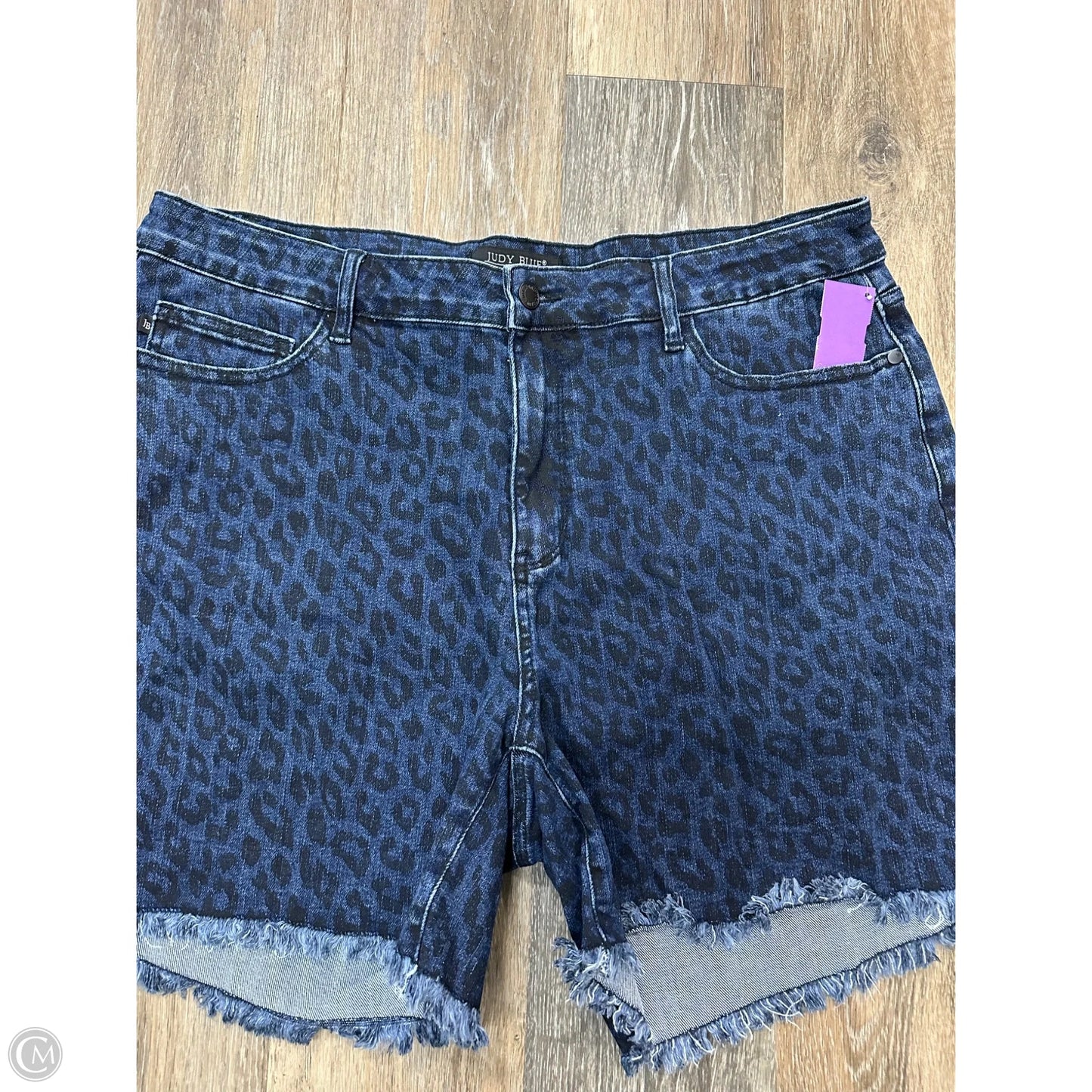 Shorts By Judy Blue In Animal Print, Size: 3x