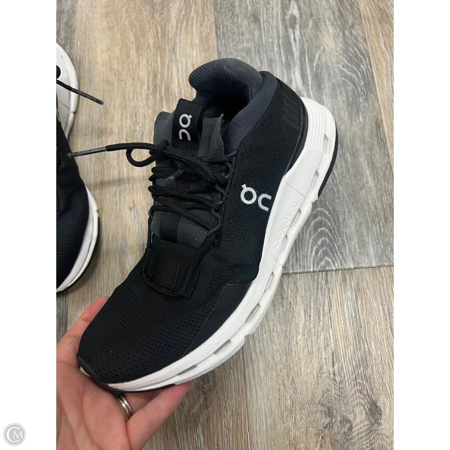 Shoes Athletic By On Cloud In Black, Size: 7.5
