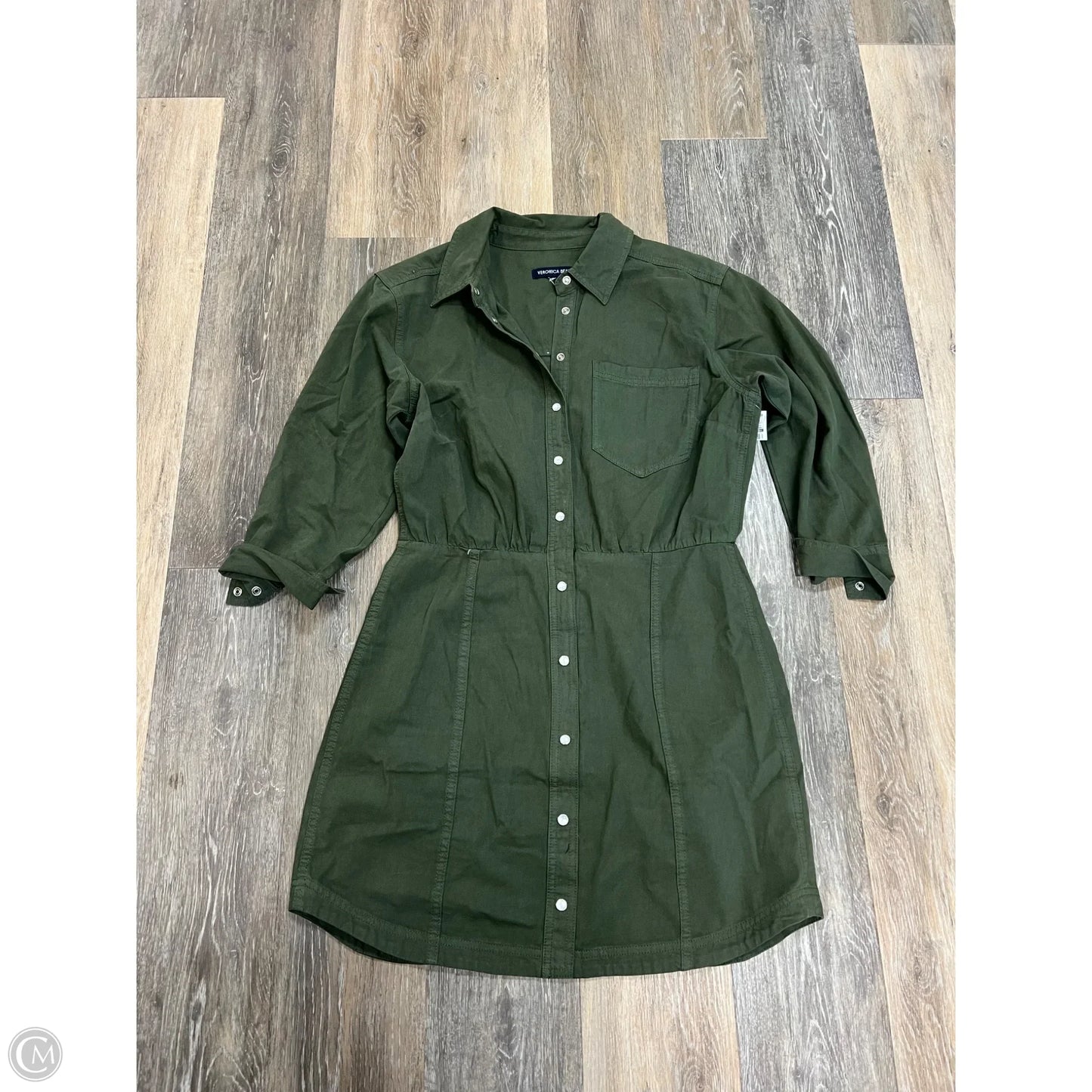 Dress Casual Short By Veronica Beard In Green, Size: 10