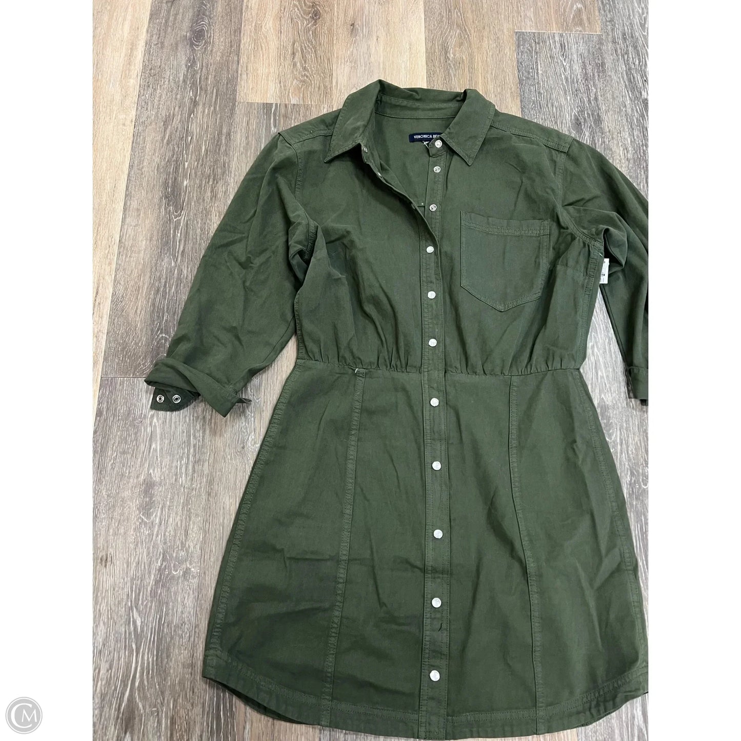 Dress Casual Short By Veronica Beard In Green, Size: 10
