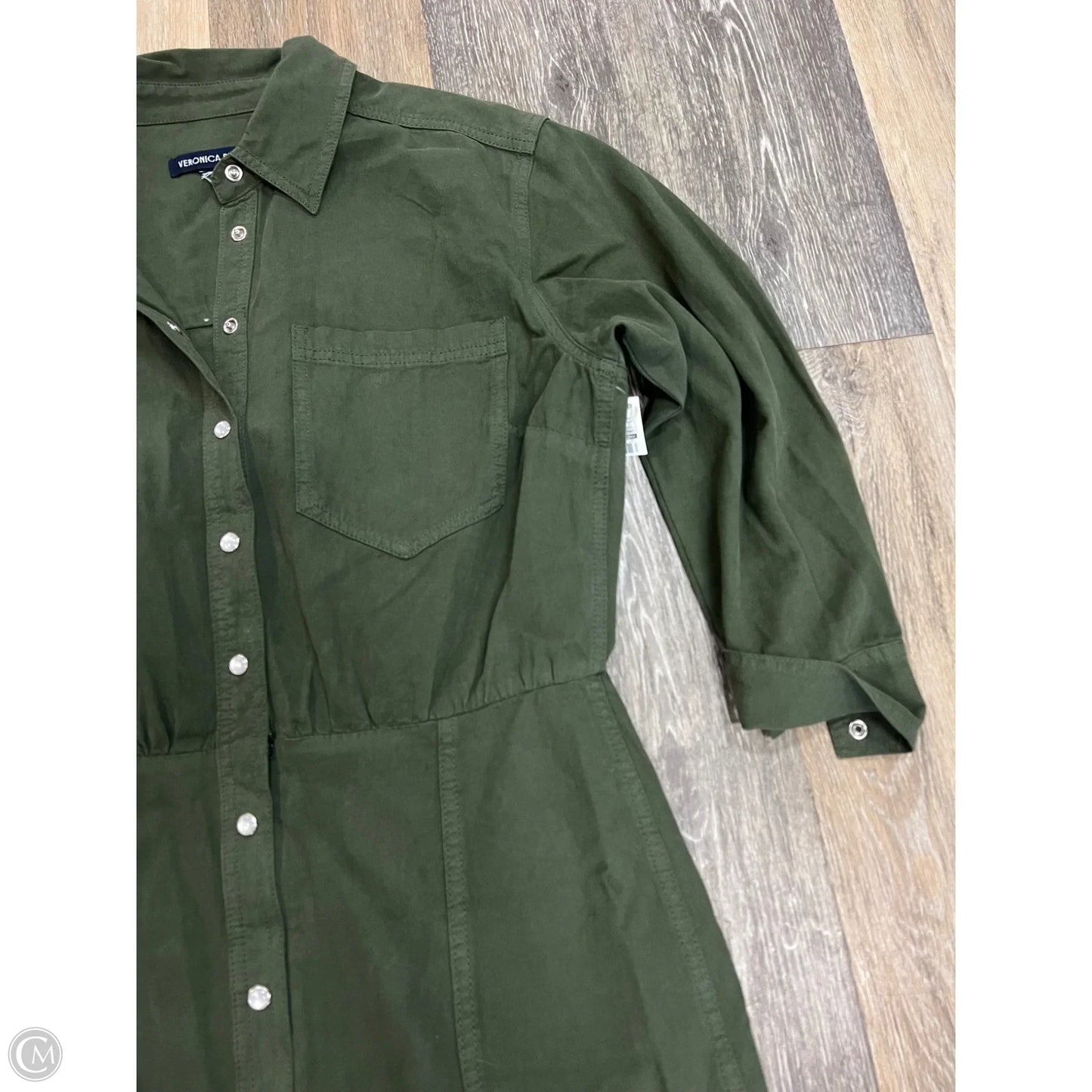 Dress Casual Short By Veronica Beard In Green, Size: 10